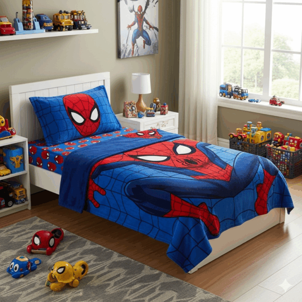 marvel avengers hero print fleece throw blanket – cozy bedding & home comfort