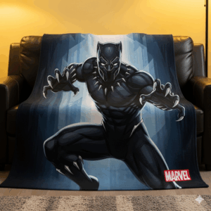 marvel avengers hero print fleece throw blanket – cozy bedding & home comfort