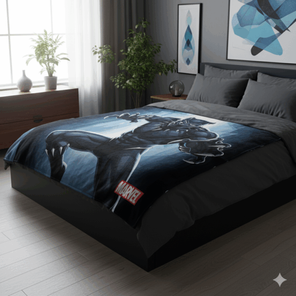 marvel avengers hero print fleece throw blanket – cozy bedding & home comfort