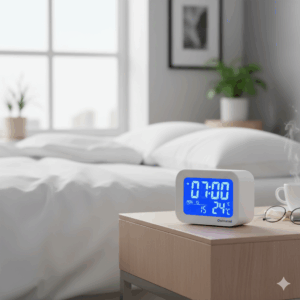 owlmarvel smart led desk lamp with wireless charging – adjustable light for home & office