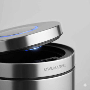 owlmarvel smart led desk lamp with wireless charging – adjustable light for home & office