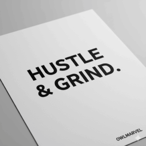 owlmarvel abstract canvas wall art – modern minimalist painting print for living room & office